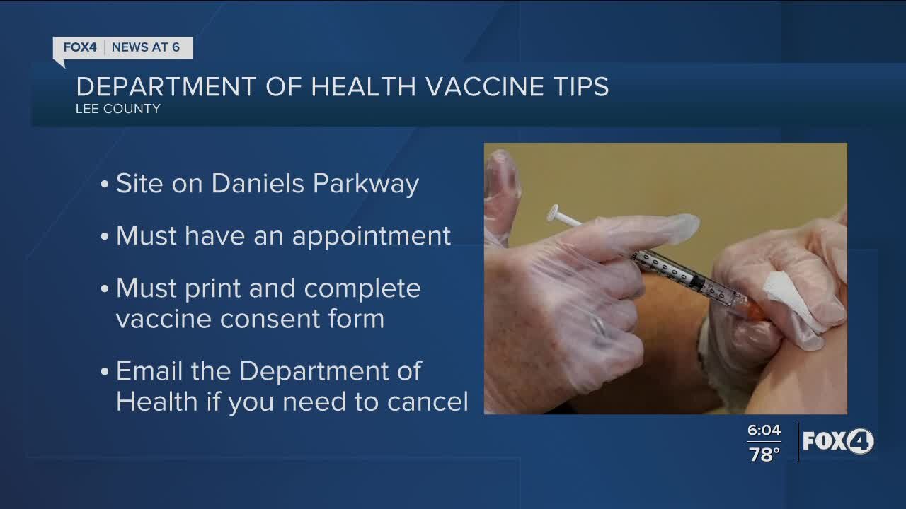 Vaccination tips