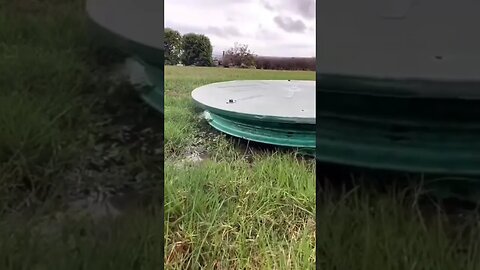 Storm water pump not working. Tank overflow and bluff saturation (not good!)