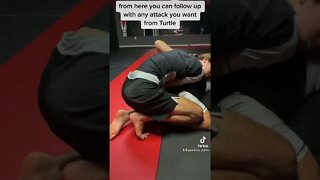 Rubber guard escape #martialarts #mma #bjj