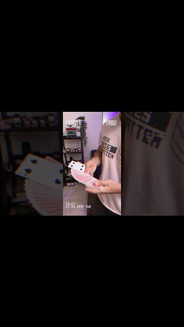 Magic Card Color Change #cardtricks