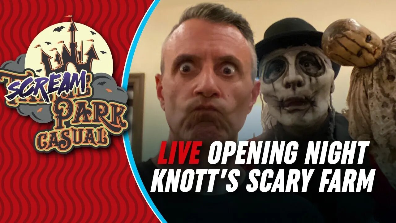 LIVE at Knott's Berry Farm | Knott's Scary Farm Opening Night