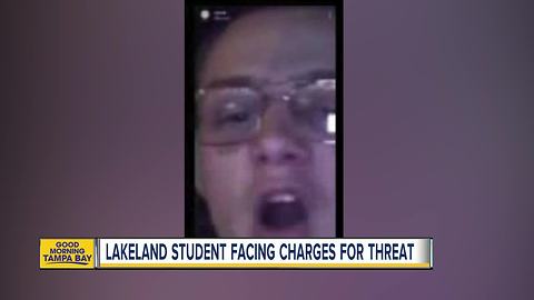 Police arrest Lakeland High student for threatening to kill fellow students on Snapchat