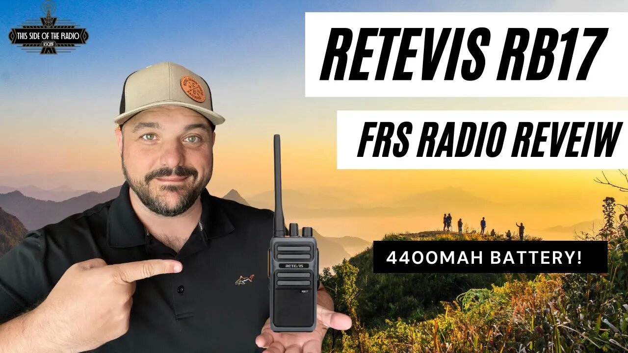 Large Battery Capacity Walkie Talkie!!! -Retevis RB17 Two Way Radio