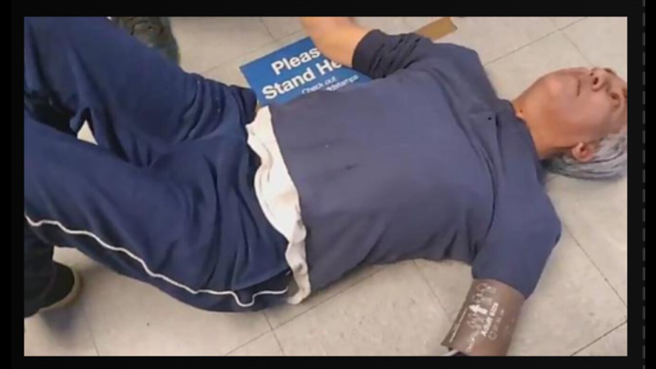 Vaxxed Man Passes Out Three Times At The Post Office!!