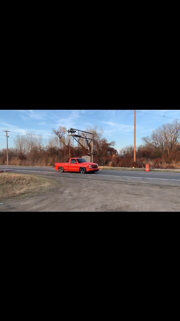 Silverado burnout!