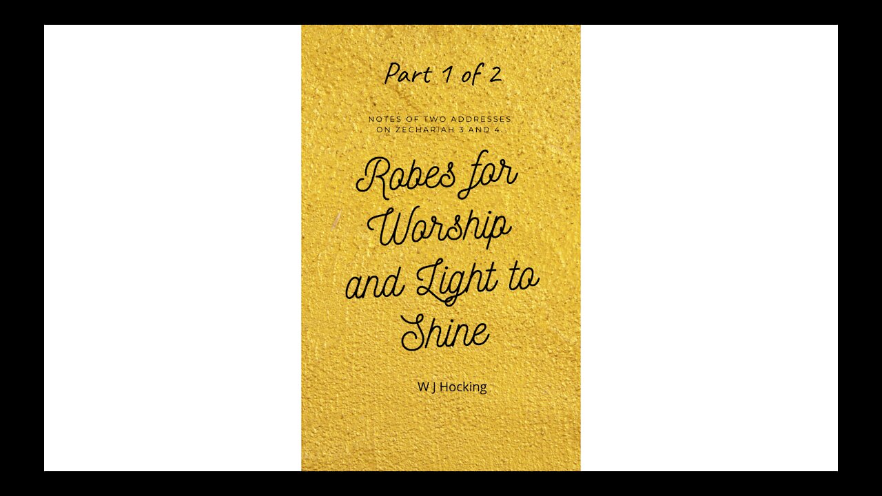 Robes for Worship and Light to Shine part 1