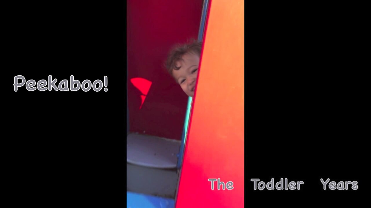 Peekaboo (every toddler's favorite!)