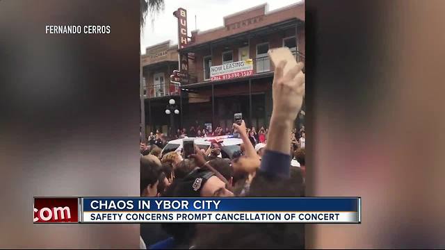 Police, music venue cancel rap concert over safety concerns as hundreds fill Ybor City