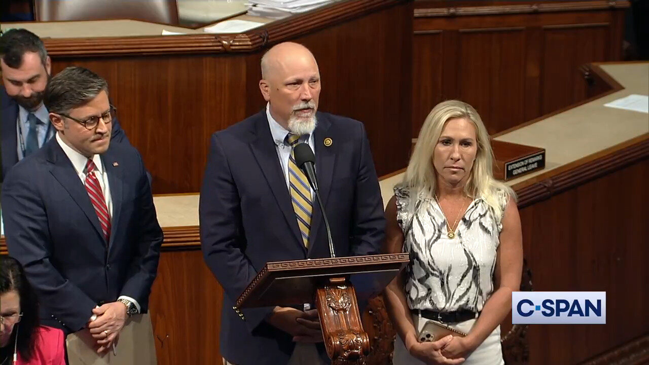 Rep. Chip Roy Led Congress In A Moment Of Silence To Honor Thomas Massie's Wife Rhonda Massie