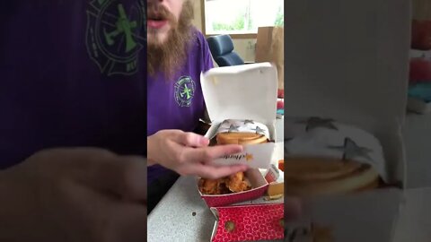 Hardee’s Mukbang at work ft. Peach pie