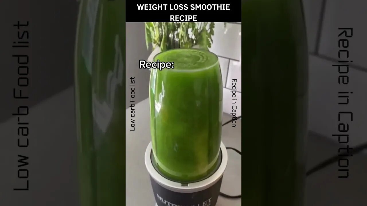 LOSE WEIGHT FAST with these DELICIOUS Green Smoothie Recipes!