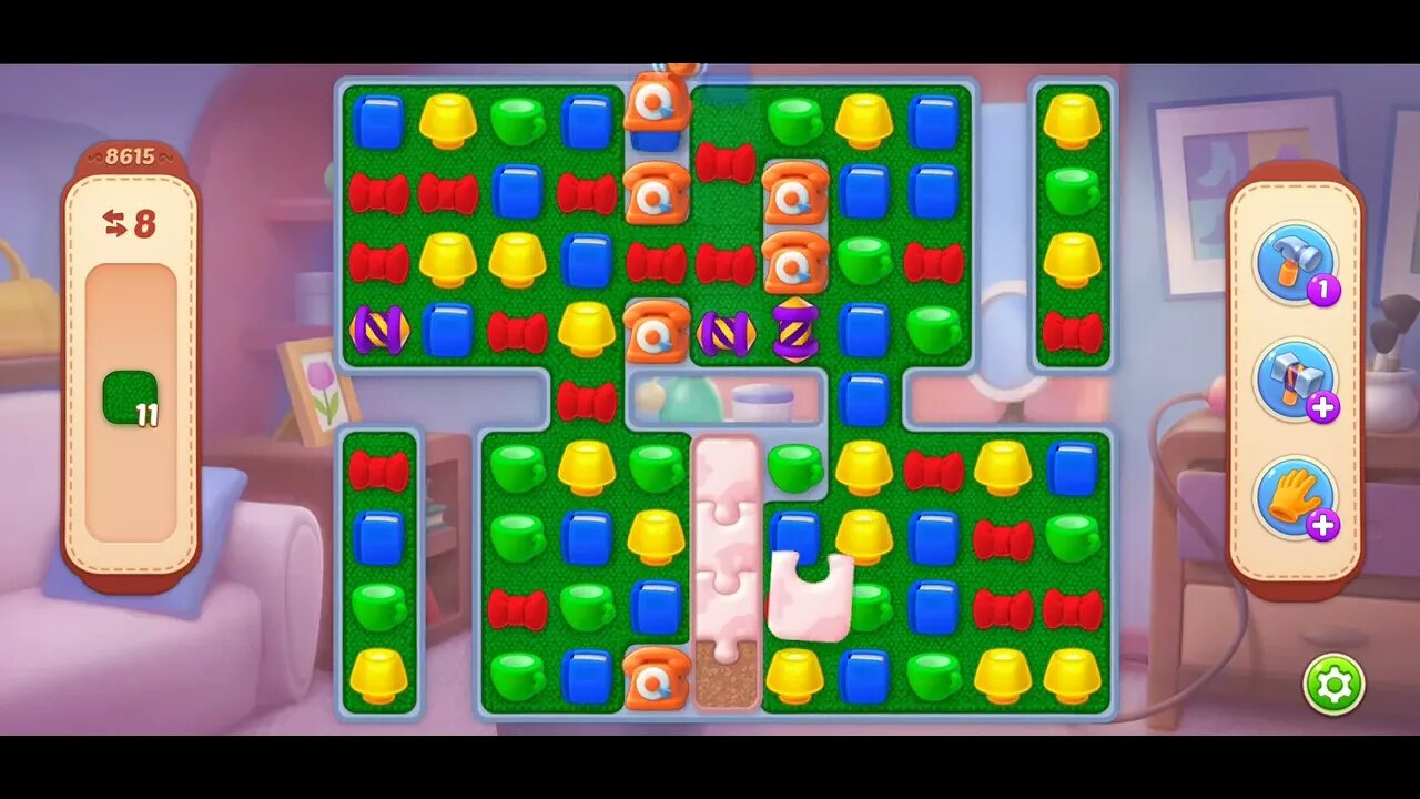 Playrix Homescapes Gameplay Walkthrough Level 8615