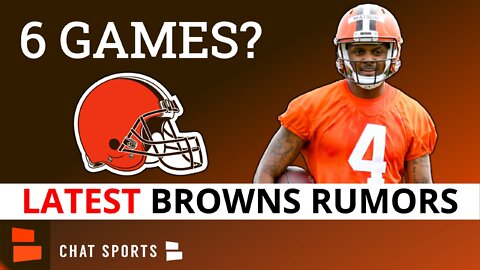 MAJOR Browns Rumors: Deshaun Watson Getting A 6 Game Suspension?