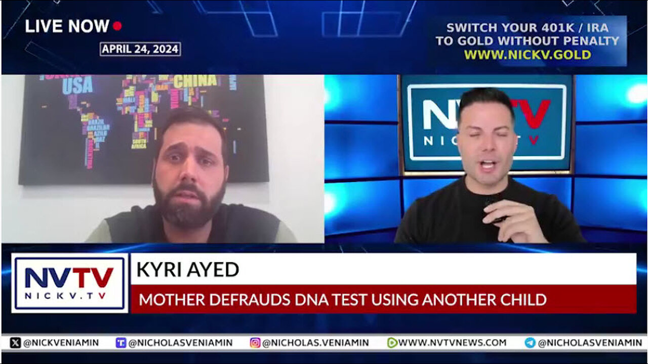 Kyri Discusses Mother Defrauds DNA Test Using Another Child Against Father with Nicholas Veniamin