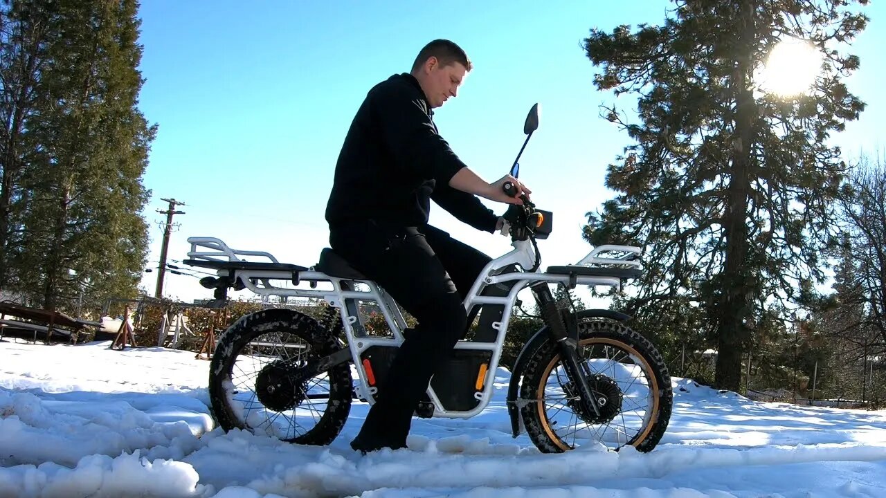 Ebike in the snow - fun or miserable?