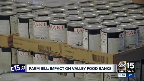 How the Farm Bill could impact Valley food banks