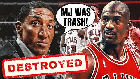 Scottie Pippen Gets DESTROYED After Claiming Michael Jordan Was A "Horrible Player" | He Is BROKEN