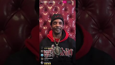 CHARLESTON WHITE IG LIVE: Gets Disrespectful & Questions Why Rappers Can & He Can’t (21-01-23)