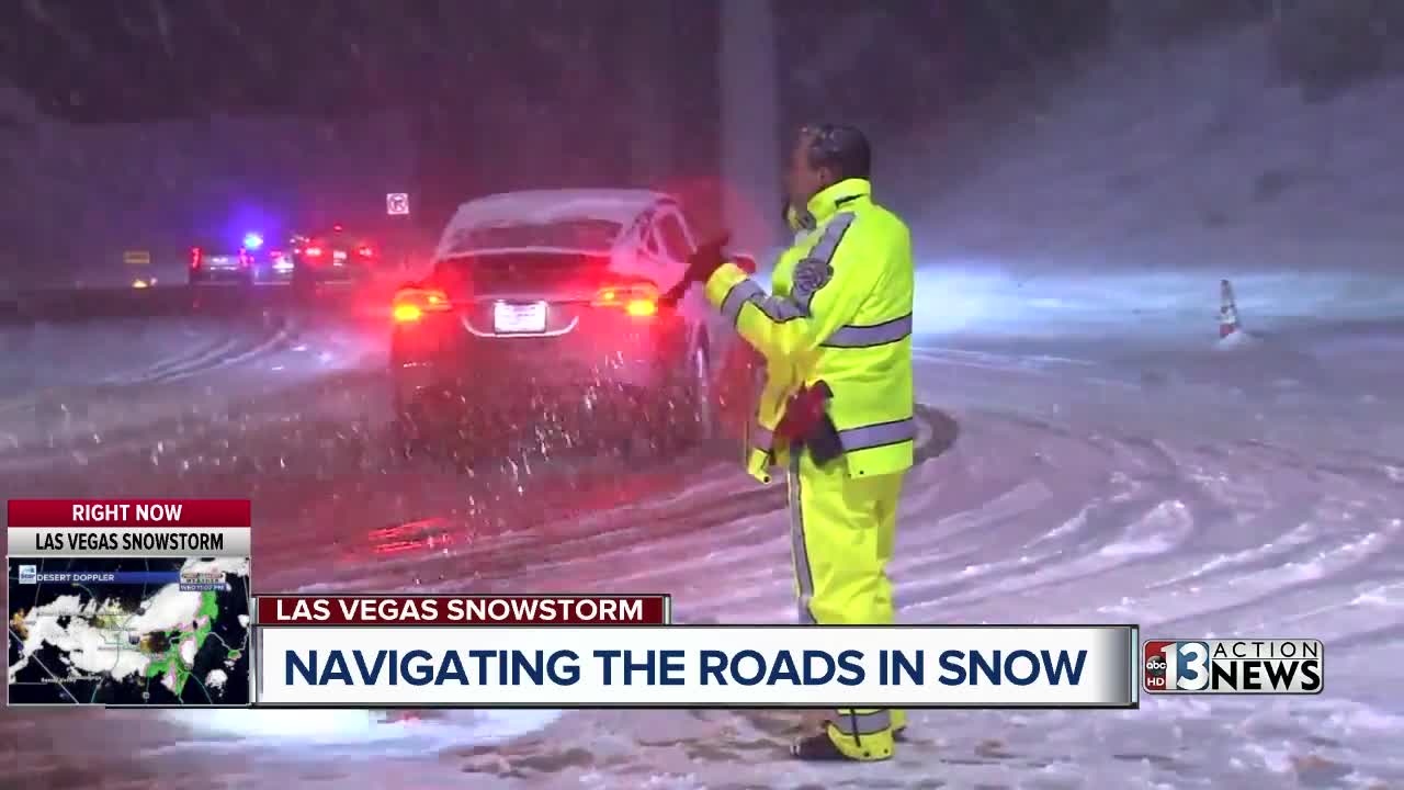 AAA offers tips to Las Vegas drivers unfamiliar with snowy conditions