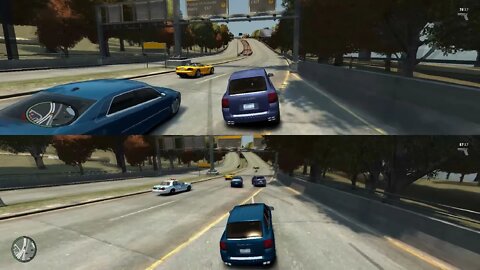 GTA IV - Serie 4 - Crash Testing Real Cars Splitscreen [Euphoria Physics]