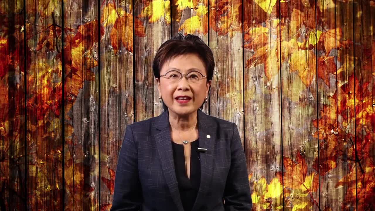 Bakersfield Mayor Karen Goh wishes everyone a Happy Thanksgiving