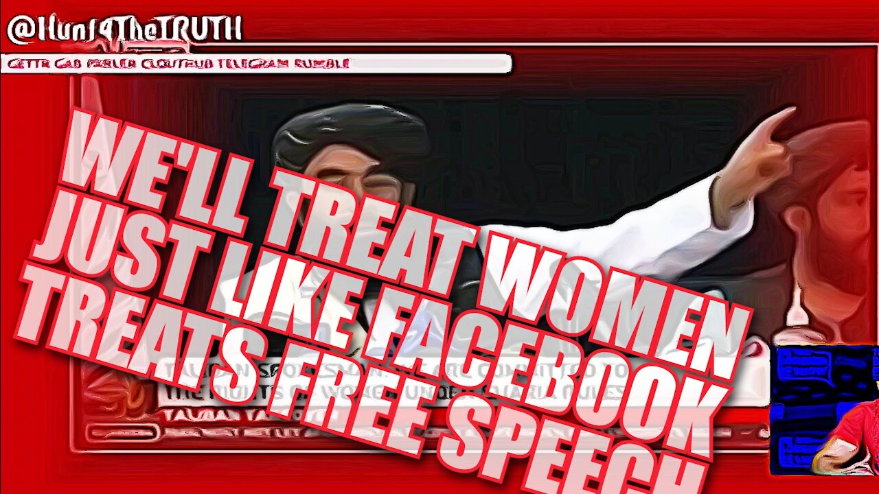 Taliban Rips Facebook for Crackdown on Free speech Speech Best of Dan Bongino