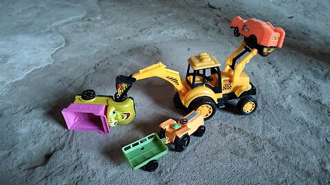 Gadi wala video | car , truck, tractor, JCB, cartoon video | Toy video