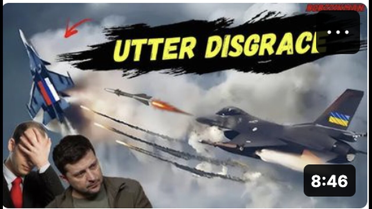 SHAME! Ukraine Showed The Air Battle of The F-16: However, These Shots Turned Out To Be a Video Game