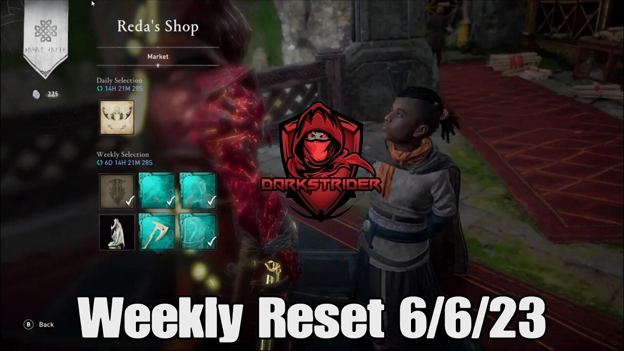 Assassin's Creed Valhalla- Weekly Reset 6/6/23