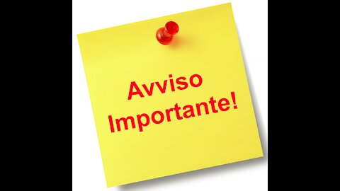 AVVISO IMPORTANTE AI SOSTENITORI DELL'OPERA DI DIO IN TERRA