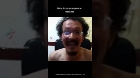 FLAVIO COMEMORANDO A VITORIA DO LULA FAZ UM L#shorts