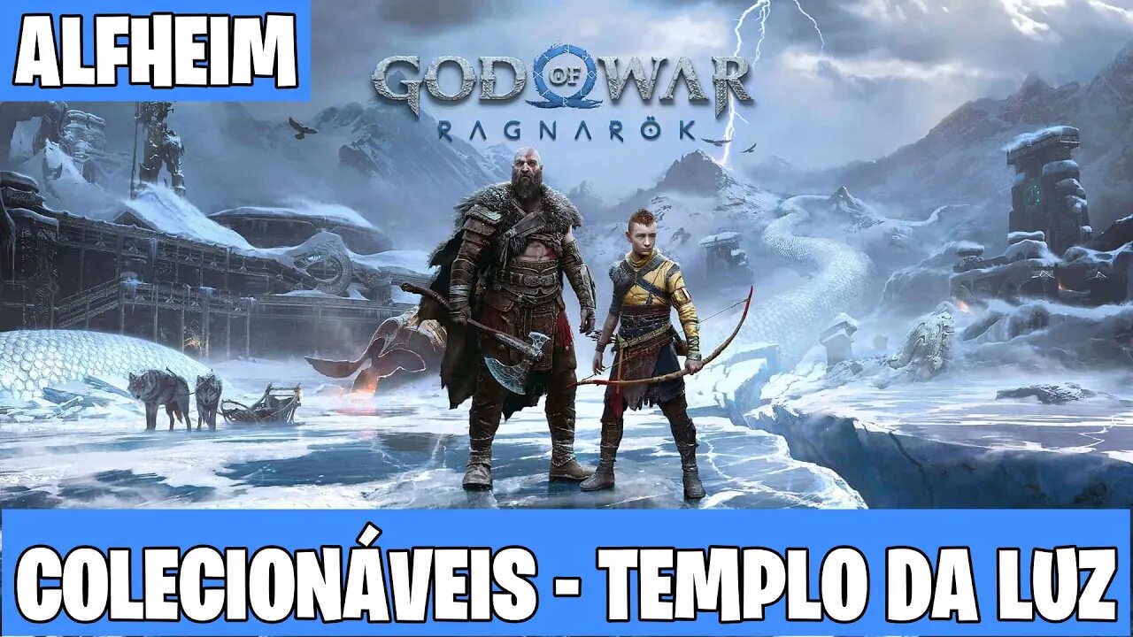 GOD OF WAR RAGNAROK - COLECIONAVEIS [TEMPLO DA LUZ]