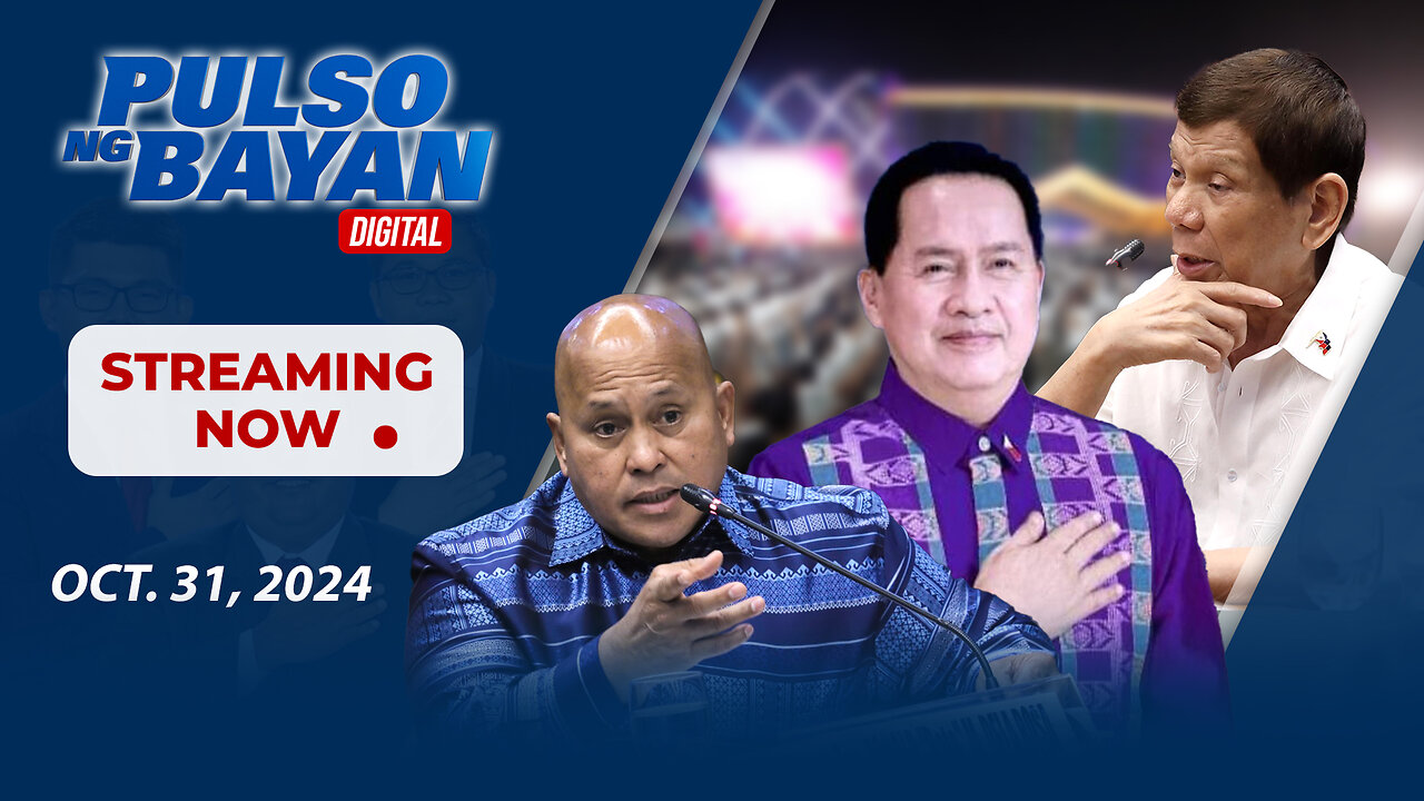 LIVE | Pulso ng Bayan with Admar Vilando at Jade Calabroso | Oct. 31, 2024