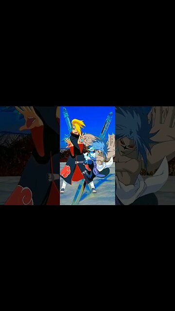 Sasuke VS Deidara - WHO IS STRONGEST??.#shorts