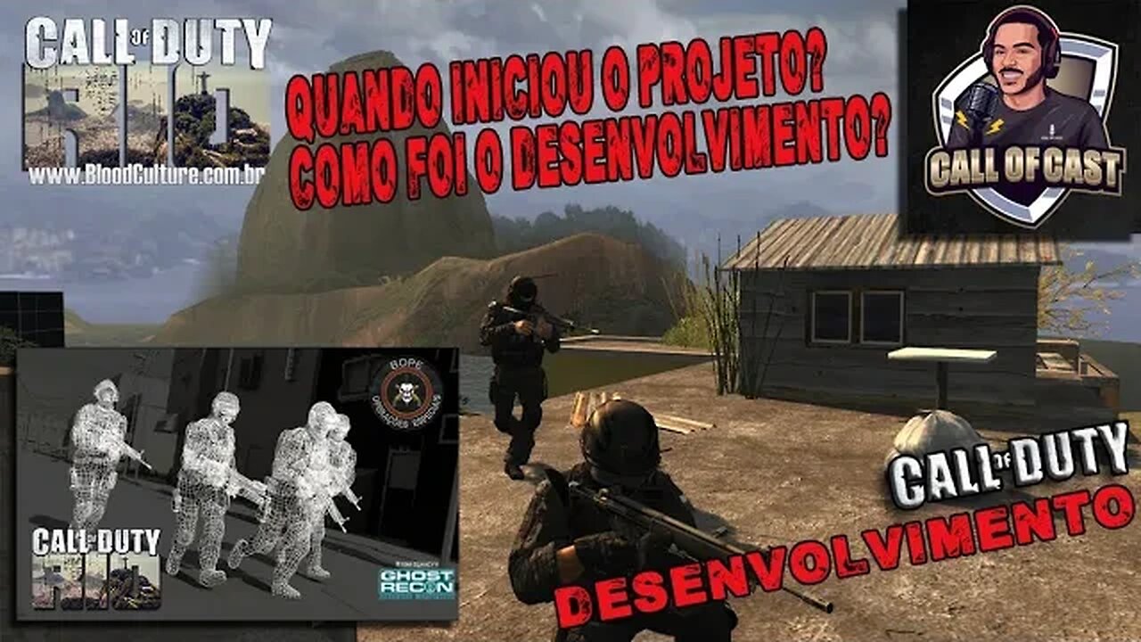 Call of Duty Rio | Como começou o projeto? Quanto tempo? Como foi o desenvolvimento?