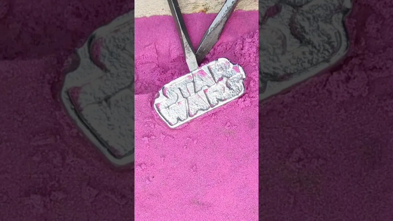 Amazing Metal Casting - arts and crafts #shorts #crafts #starwars