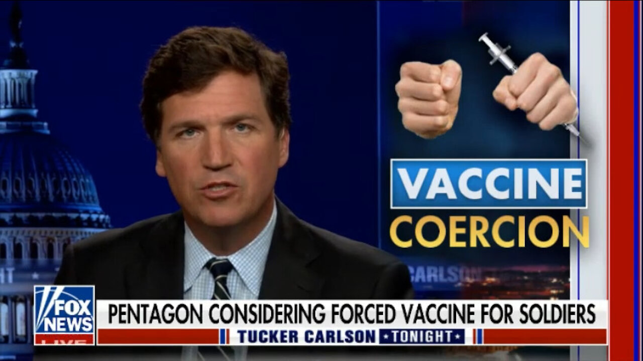 Tucker Exposes The Covid Jab As Government's Continuation Of Genocide & Eugenics