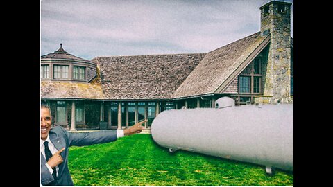 BARACK NO SOLAR/WIND AT VINEYARD HOME BUT A 2500 GAL NAT GAS TANK-SASHA DRIVES GAS CAR NOT EV