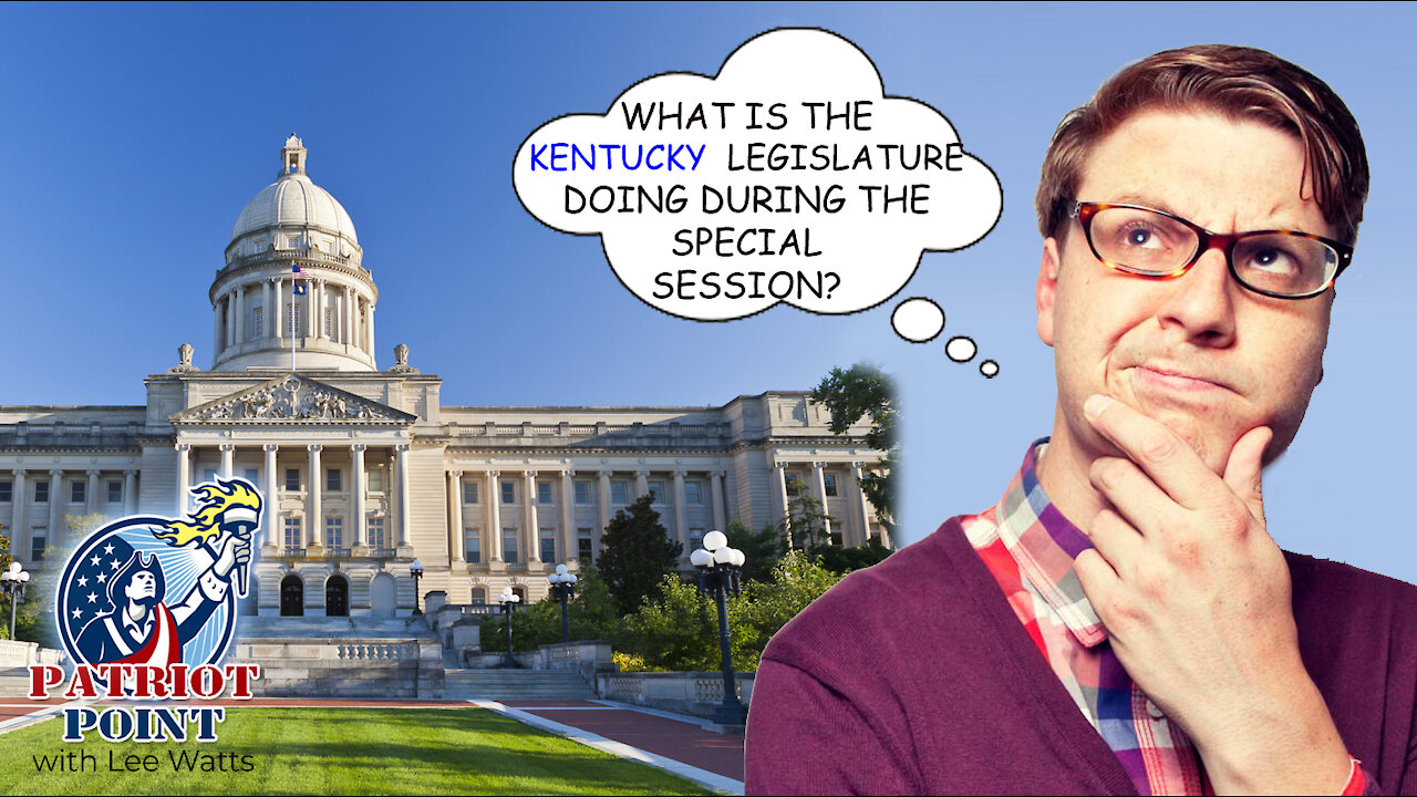 What is the KY legislature doing during the special session