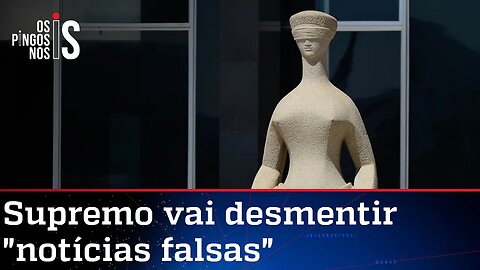 STF cria programa para combater "fake news" contra a Corte