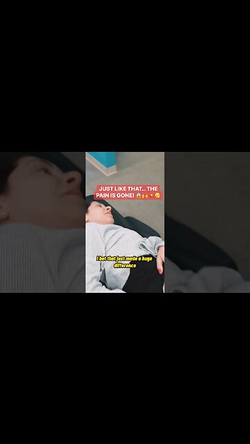 THAT CRACK MADE A HUGE DIFFERENCE! 🤯💥😮‍💨| Dr. Boris Nektalov #chiropractor #backcrack #nyc #asmr