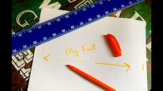 foot measurement, easy!