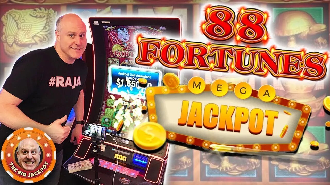 ✴ 88 Fortunes Leads to RAJA Fortunes! 🥠 $44 Spins = HUGE Slot Machine Wins | Raja Slots