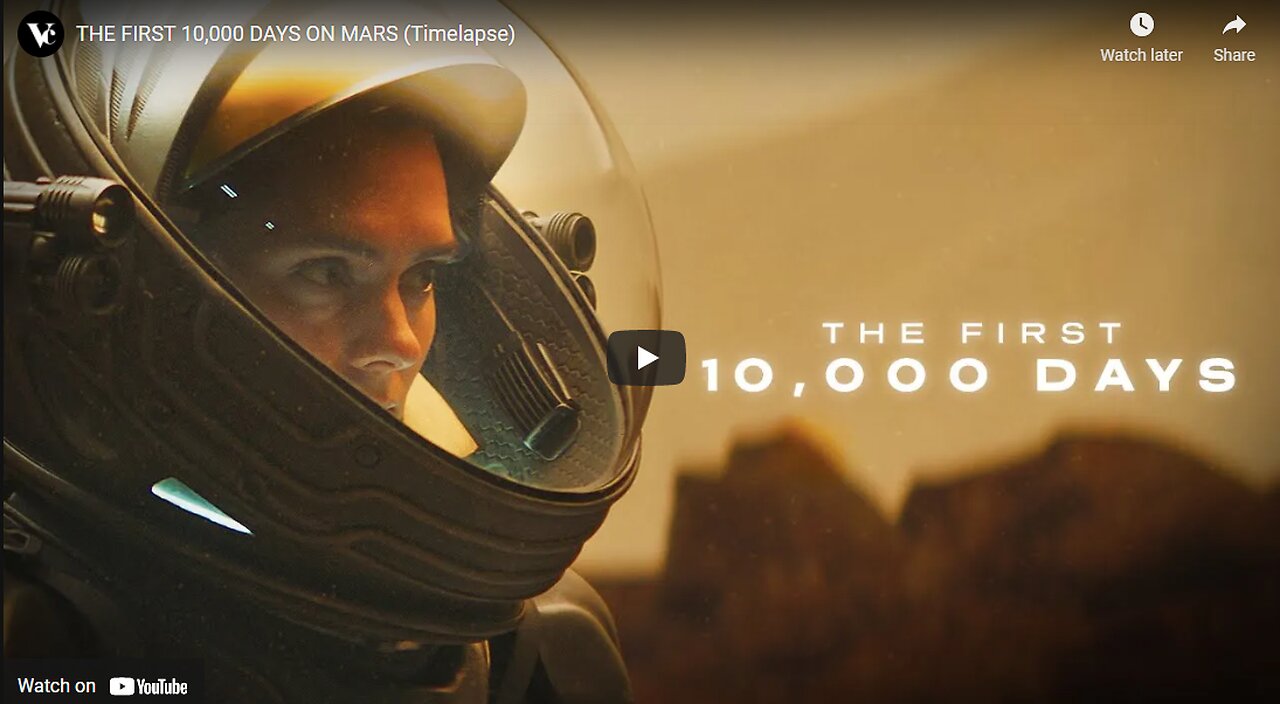 THE FIRST 10,000 DAYS ON MARS (Timelapse)