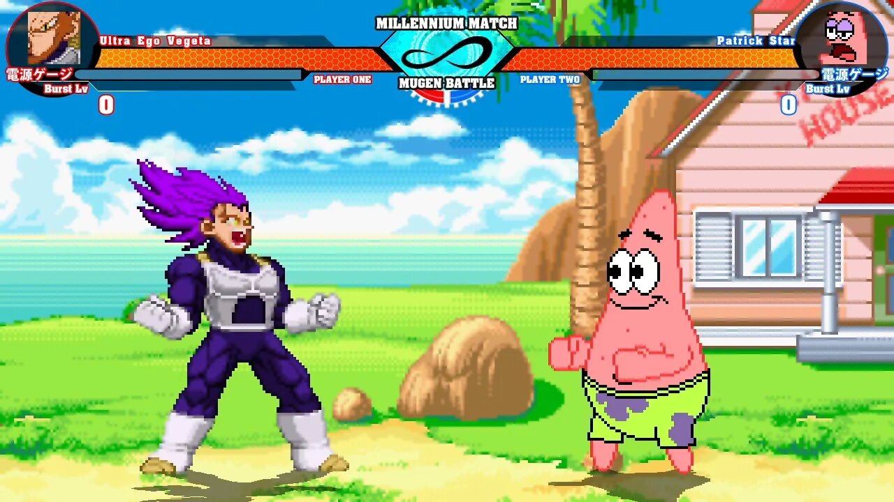 Ultra Ego Vegeta vs. Patrick Star | DEATH BATTLE!