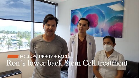Ron’s lower back stem cell treatment testimonial