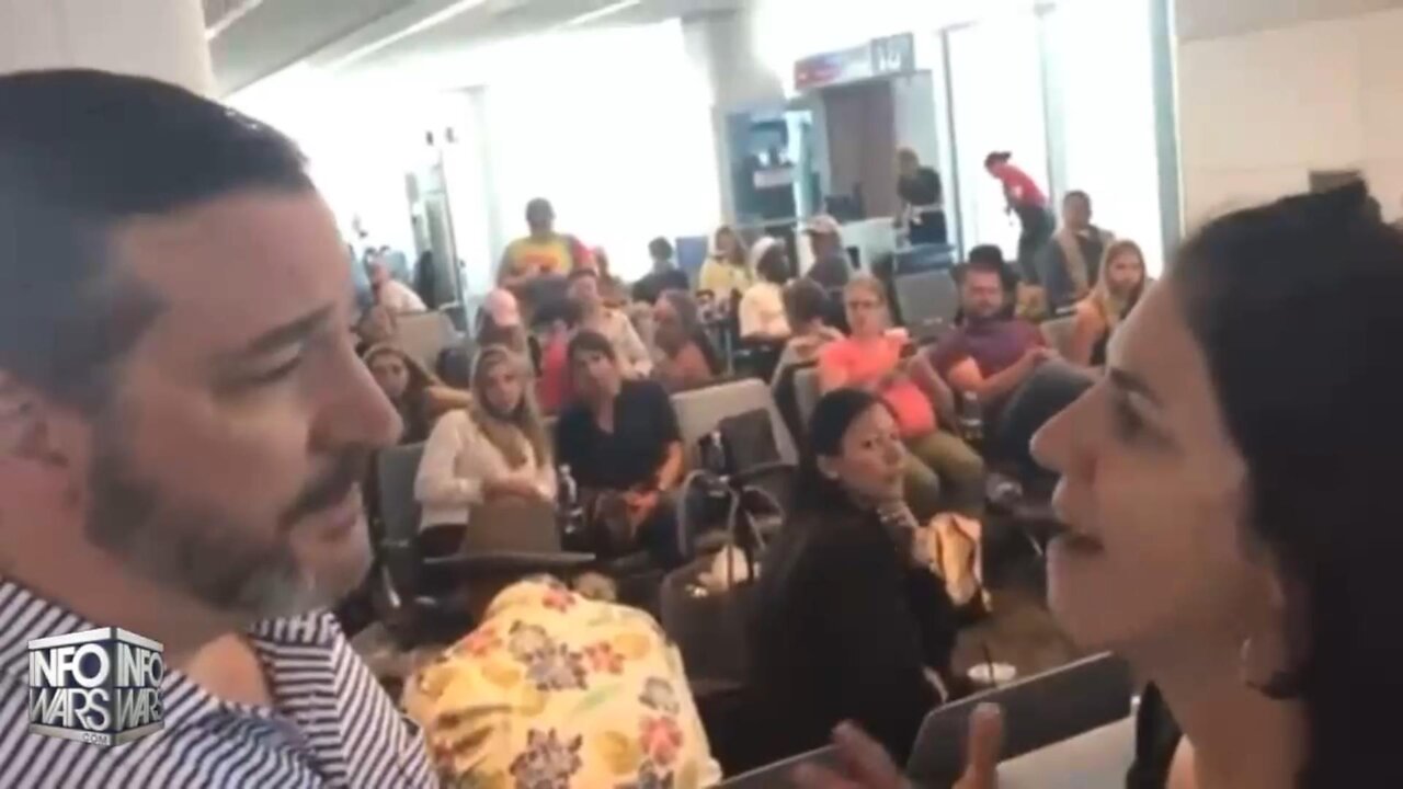 Ted Cruz Owns Liberal Crockpot Harassing Him At D.C. Airport