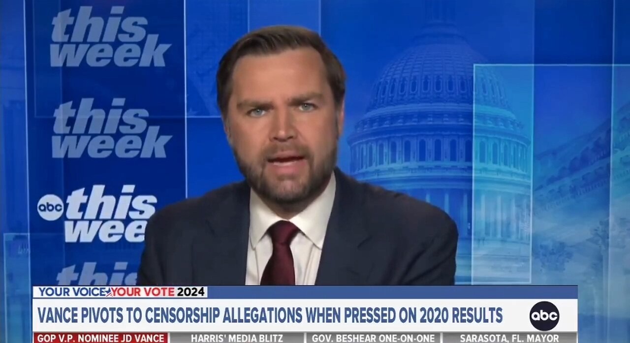 JD Vance: Something Is Very Broken In The Media