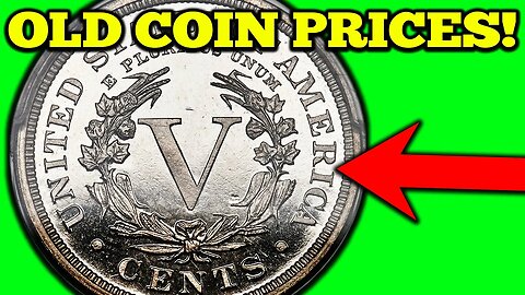 1895 Liberty Head V Nickel Coins Worth A Lot of Money!