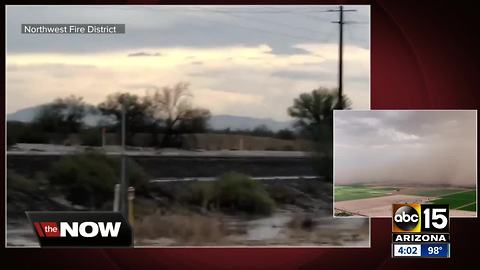 Crews working train derailment near Tucson